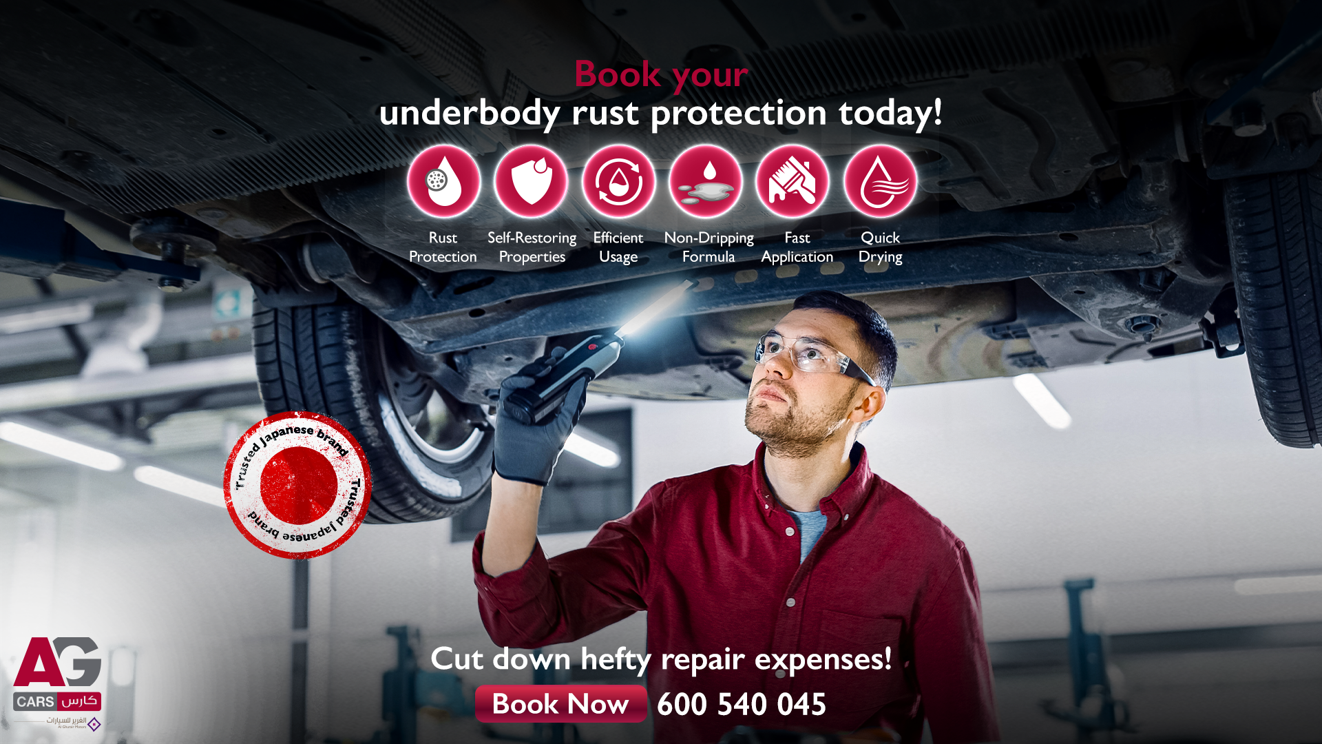 Cars Underbody rust protection today